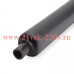 Трубка термоусадочная ТУТ(3:1) нг LS - 12/4 черн. (уп.100м) КВТ 83377
