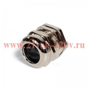 Ввод кабельный латунный PGM 25 (15-20мм) (уп.6шт) Fortisflex 88005