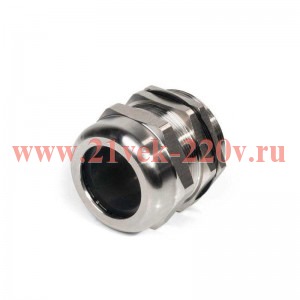 Ввод кабельный нерж. сталь PGM 63 (42-52мм) (INOX) (уп.2шт) Fortisflex 88033