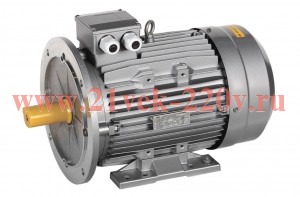 Электродвигатель 3ф АИС DRIVE 132SB2 660В 7.5кВт 3000об/мин 2081 IEK AIS132-B2-007-5-3020-2