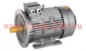 Электродвигатель 3ф АИС DRIVE 132S2 660В 5.5кВт 3000об/мин 2081 IEK AIS132-S2-005-5-3020-2