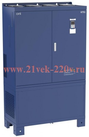 Преобразователь частоты K751 380В 3Ф 630кВт 1120А ONI K751-33-630RM