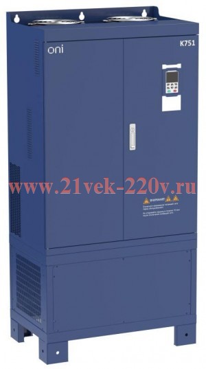 Преобразователь частоты K751 380В 3Ф 355-400кВт 650-725А ONI K751-33-355400RM