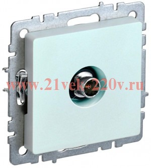 Розетка TV ИЭК BRITE оконечная жемчуг (РТВ11-0-БрЖ) BR-A10-O-K36