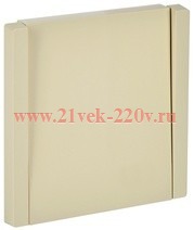 Выключатель одноклавишный ИЭК FORTE&PIANO FP401 10А ваниль FP-V10-0-10-1-K10