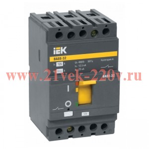 Автоматический выключатель ВА88-32 3Р 32А 25кА ИЭК (автомат)