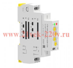 Реле циклическое TC 1 конт. 230В AC IEK CTR-430-TC-1-1HD-A230-C00