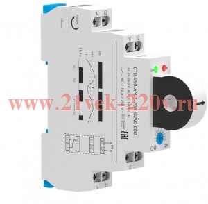 Реле контроля тока AM 2А-20А 1 конт. 24-240В AC/24В DC ONI CTR-450-AM-1-20A-U240-C00