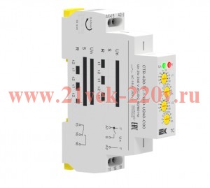 Реле циклическое TC 1 конт. 24-240В AC/DC IEK CTR-430-TC-1-1HD-U240-C00