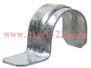 ELASTA Скоба метал. однолап. для монт. пистол. d=12-13мм IEK