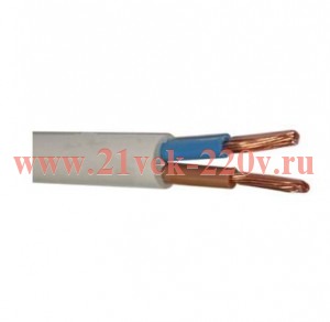Провод ПВС 2х1.5 Ч (бухта) (м) Альгиз К ФР-00000431