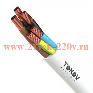 Провод TOKOV ELECTRIC ПВС 5х16(4х16+1х16) 380В (м) 1945510