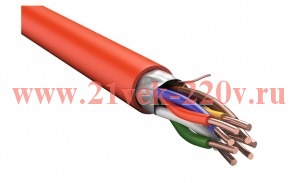 Кабель КПСВЭВнг(А)-LS 1х2х0.50 красн. (уп.200м) ITK SAS1-01-F-5104
