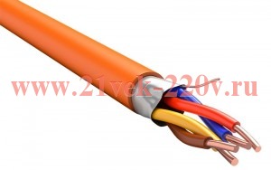 Кабель КПСТЭТнг(А)-HF 1х2х0.50 оранж. (уп.200м) ITK SAS1-01-F-5207