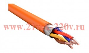 Кабель КПСТЭТнг(А)-HF 2х2х0.75 оранж. (уп.200м) ITK SAS1-02-F-6207