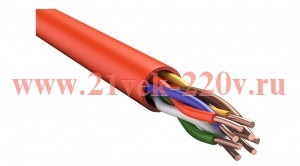 Кабель КПСВВнг(А)-LS 2х2х0.75 красн. (уп.200м) ITK SAS1-02-U-6104