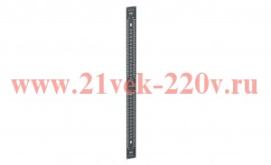 Органайзер кабельный вертикальный 45U черн. LINEA S ITK LS-CO05-45U-V