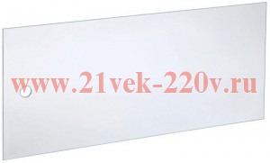 ITK Дверь стеклянная для шкафа LINEA WE 9U 550мм