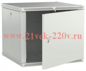 Шкаф LINEA W 9U 600х600мм дверь метал. сер. 2.0 ITK LWR3-09U66-MF-2