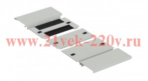 Панель основания шкафа рол. 600х1200 сер. by ZPAS РФ ITK ZP-BP35-600-1200-RS-R