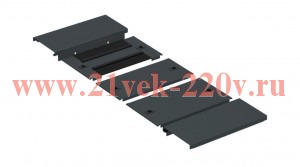 Панель основания шкафа рол. 600х1000 чер. by ZPAS РФ ITK ZP-BP05-600-1000-RS-R