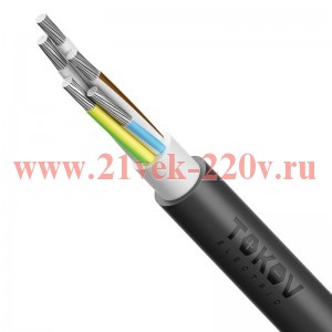 Кабель TOKOV ELECTRIC АВВГнг(А)-LS 5х50 МК (N PE) 0.66кВ (м) 00-00072436