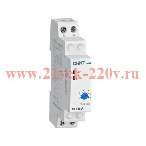 Реле времени NTE8-120А (задержка времени выключения) 12-120с 1НО AC/D24В (R) CHINT 587246