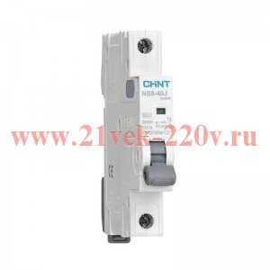 Выключатель автоматический 1п 1А 6кА NB8-40J х-ка B (R) CHINT 320639