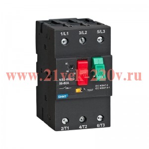 Выключатель автоматический защиты двигателя NS2-80BG 56А-80А (R) CHINT 599663