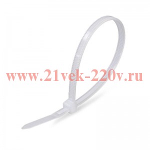 Хомут нейлоновый КСС MULTILOCK 5х300 бел. (уп.100шт) Fortisflex 102307