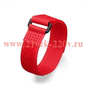 Стяжки велькро КСВ-П 20*450 (Кр) (Fortisflex)