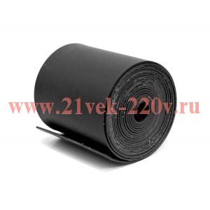 Лента термоусаживаемая с клеевым подслоем ТЛК-25-0.8-5 черн. (уп.5м) КВТ 84907