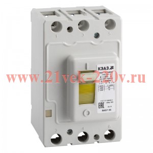 Выключатель автоматический 63А 630Im ВА57-35-340010 УХЛ3 690В AC КЭАЗ 240017