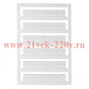 Маркировка для клеммных групп OptiClip-GMH8 КЭАЗ 289832