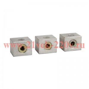 Комплект зажимов для присоединения 1 кабеля OptiMat D100; D160; D250 16-50А-УХЛ3-3шт КЭАЗ 318008