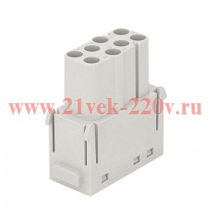 Розетка OptiLink HDC-HM-8-16-FС-(0.14-4.0) 400В КЭАЗ 352189