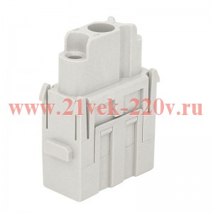 Розетка OptiLink HDC-HM-3-40-FC-(1.5-10) 500В КЭАЗ 352201