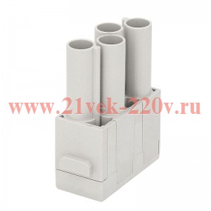 Розетка OptiLink HDC-HM-4-40-FC-(1.5-6) 830В КЭАЗ 352203