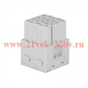 Розетка OptiLink HDC-HM-20-16-FС-(0.14-4.0) 500В КЭАЗ 352191