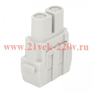 Розетка OptiLink HDC-HM-2-40-FC-(1.5-10) 1000В КЭАЗ 352199