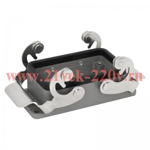 Корпус приборный проходной OptiLink HDC-H10B-BK-2L КЭАЗ 353694
