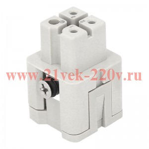 Розетка OptiLink HDC-HA-3-10-FS-(0.14-2.5) 250В КЭАЗ 366467