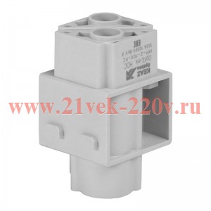 Розетка OptiLink HDC-HM-2-100-FC-(10-35) 1000В КЭАЗ 366463