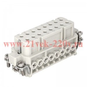 Розетка OptiLink HDC-HA-16-16-F-(0.75-2.5)-250В КЭАЗ 366473