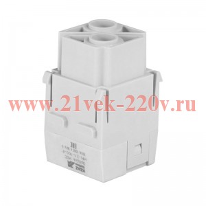 Розетка OptiLink HDC-HM-2.1-100-F-(10-25) 1000В КЭАЗ 352209