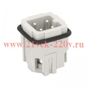 Вилка OptiLink HDC-HA-3-10-M-(0.75-1.5) 250В КЭАЗ 352220