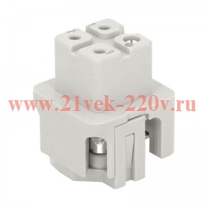 Розетка OptiLink HDC-HA-3-10-F-(0.75-1.5) 250В КЭАЗ 352221