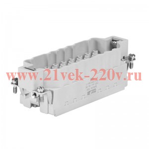 Вилка OptiLink HDC-HEE-64-16-MC-(0.14-4.0) 500В КЭАЗ 352244