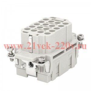 Розетка OptiLink HDC-HEE-18-16-FC-(0.14-4.0) 500В КЭАЗ 352237