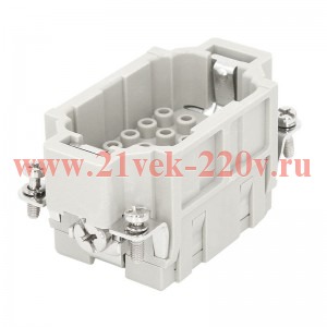 Вилка OptiLink HDC-HEE-18-16-MC-(0.14-4.0) 500В КЭАЗ 352236
